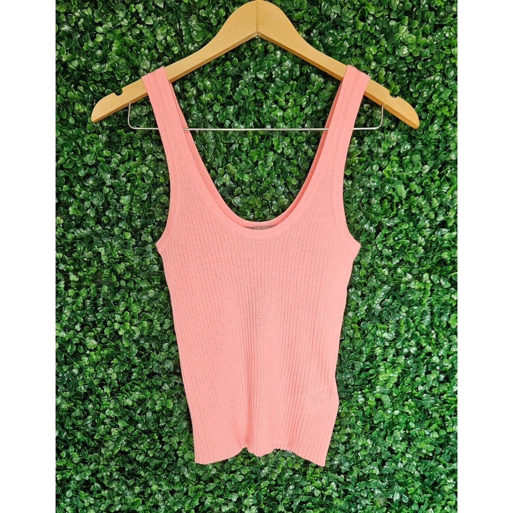 J.Crew Featherweight cashmere ribbed tank top - Picture 5 of 10